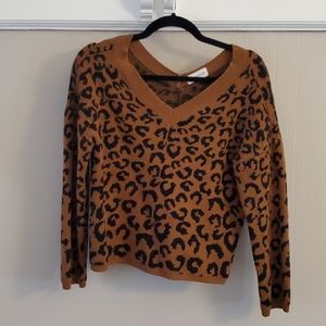 Goodnight Macaroon cheetah sweater